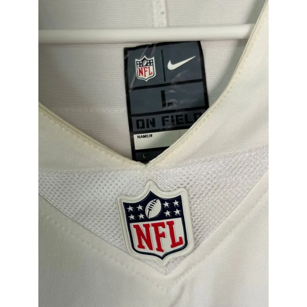 Roquan Smith Chicago Bears NFL Nike Jersey Size L White Navy Orange Stitched